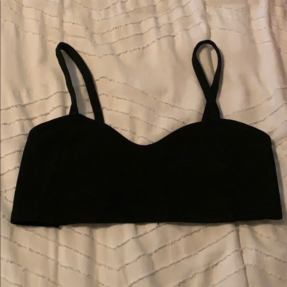 Brandy Melville bralette with open back detail